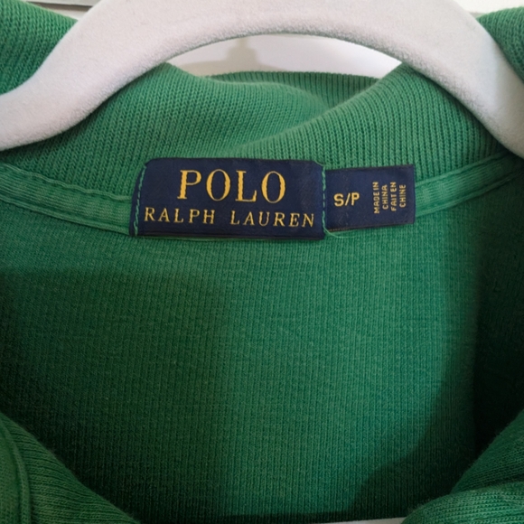Polo by Ralph Lauren Green Quarter-Zip Men's Shirt - Picture 2 of 4